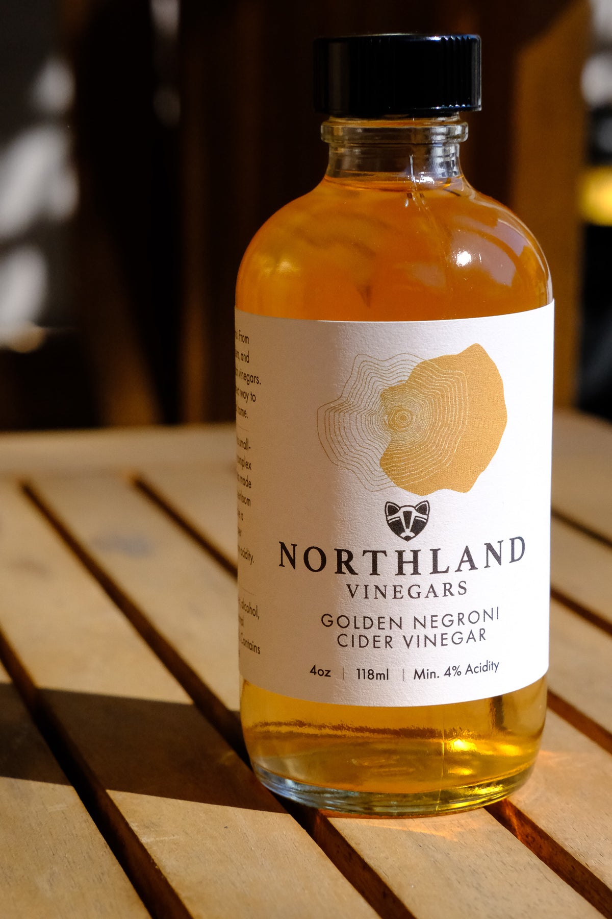 Golden Negroni Cider Vinegar
